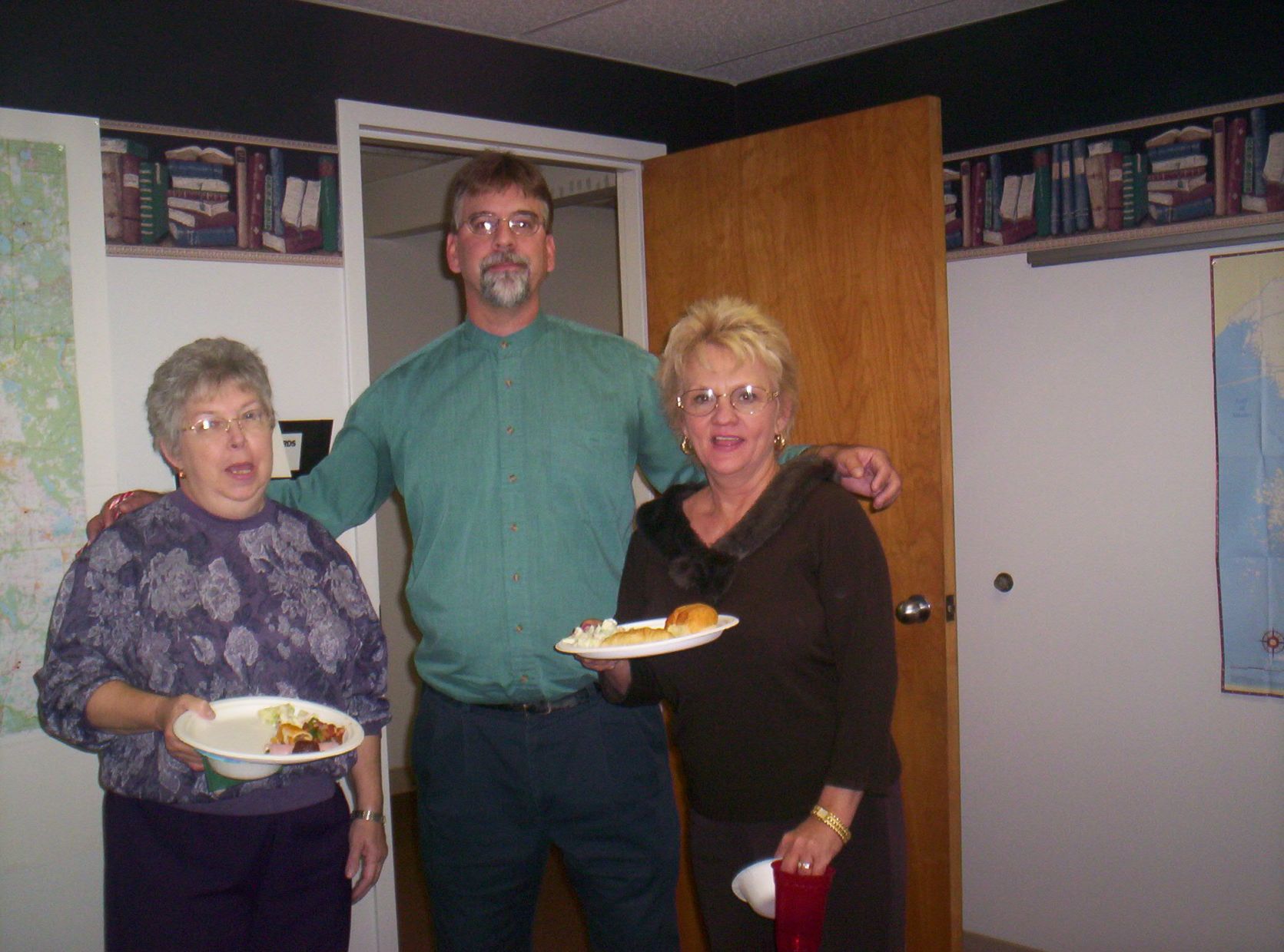 Terri Norton, Jeff Gordon, and Finette Bunts